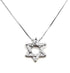 Sterling Star Of David Opening Magnetic Necklace